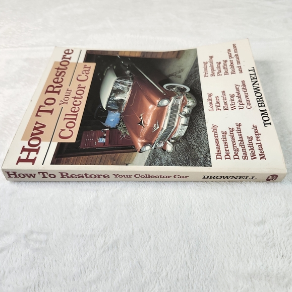 How to Restore Your Collector Car by Tom Brownell (1984, Trade Paperback) - Picture 10 of 10